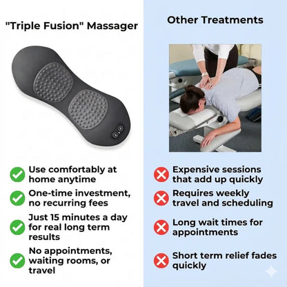 Triple Fusion Back Massager